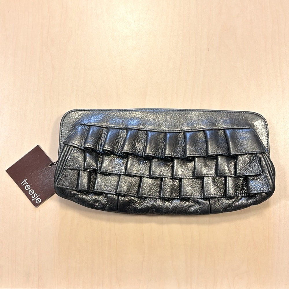Treesje Metallic Clutch Bag NWT